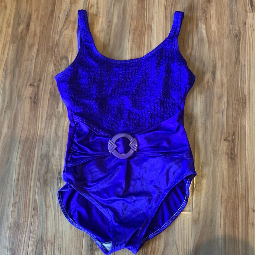 Vintage purple swimwear